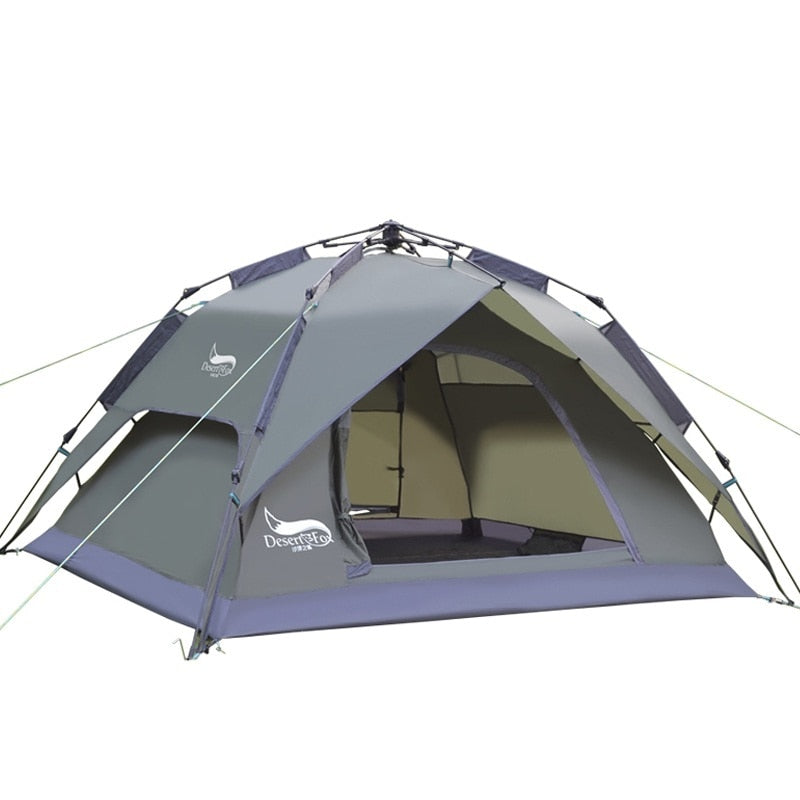 4 Person Instant Pop-up Waterproof Tent | Equip Outdoors | HYCAEIT