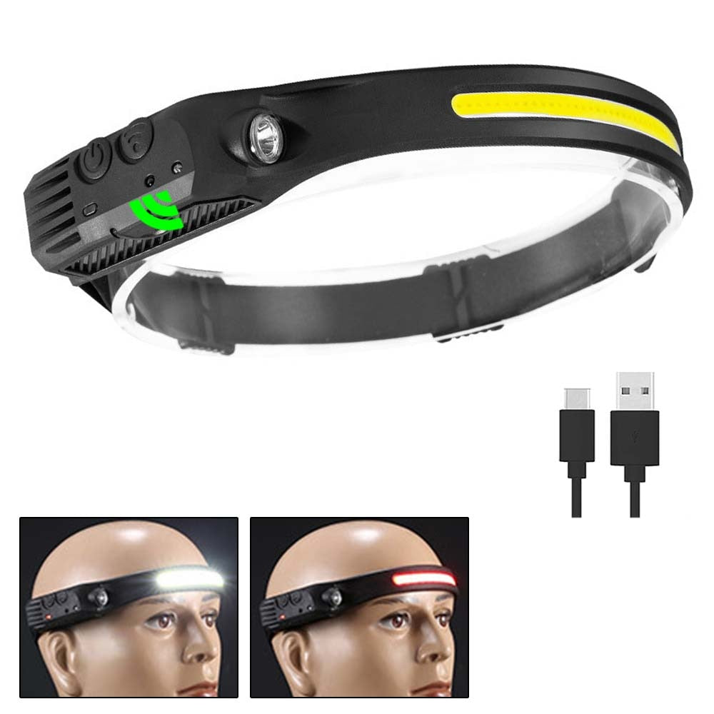 Rechargeable LED Headlamp - 230° | Camping Accessories | HYCAEIT