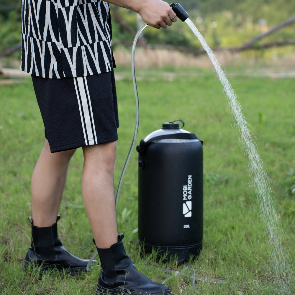 Portable Solar Heated Shower Bag | Camping Accessories | HYCAEIT