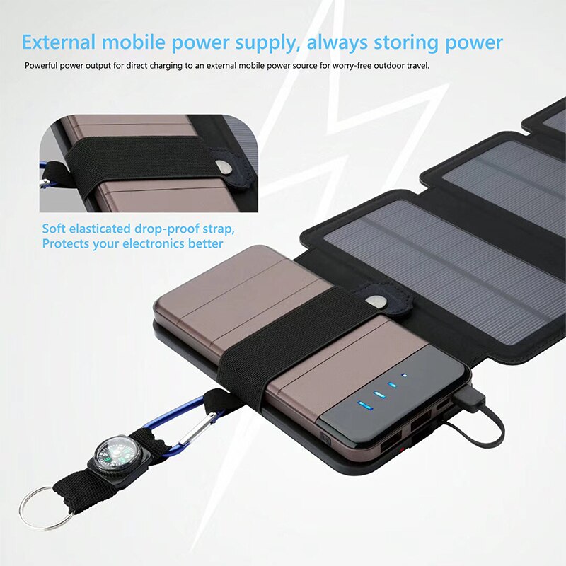 Portable Outdoor Solar Charging | Camping Essential | HYCAEIT